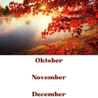 Oktober November December